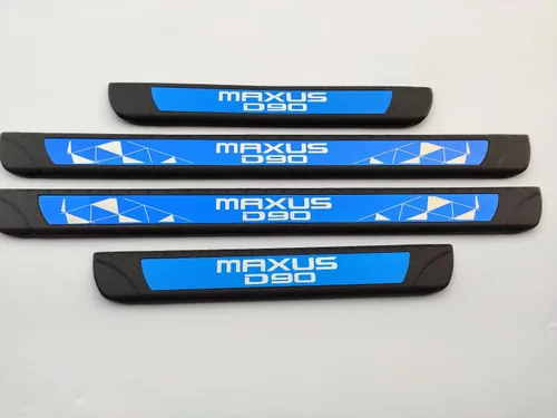 Vista 2 de Protector de rasguños para umbral de puerta de automóvil, para LDV MAXUS D90 2017-2022, accesorios para piezas de automóvil, cubierta de plástico