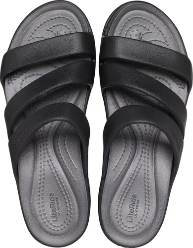 Vista 4 de Crocs Sandalias de cuña con tiras Boca para mujer
