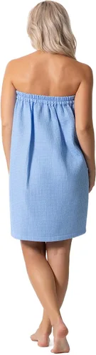 Vista 53 de Robe Direct Quick Dry, Lightweight Waffle Spa/Bath Wrap with Adjustable Closure & Elastic Top