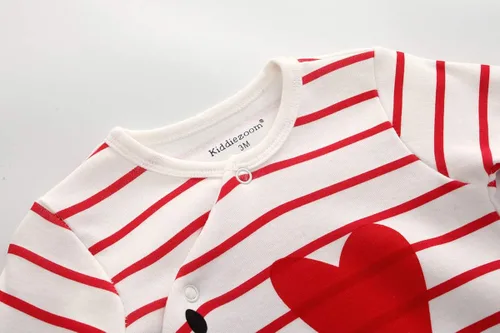 Vista 2 de Kiddiezoom - Body unisex para recién nacido con texto I Love Mummy I Love Daddy 2