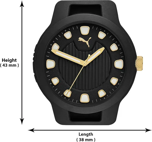 Vista 6 de Reloj PUMA Reset V1 para hombre de acero inoxidable