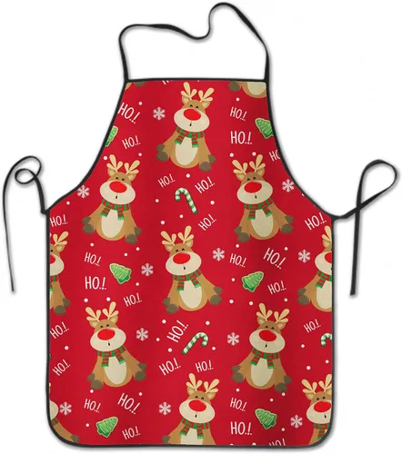 Vista 9 de Delantal divertido para hombres y mujeres, para hornear, jardinería, costura, barbacoa, impermeable, bonitos regalos
