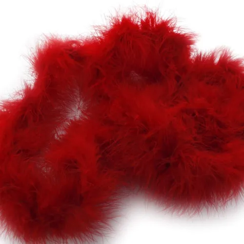 Vista 9 de HairBow Center LLC Boa de plumas de marabú flaco - 2 yardas - Negro