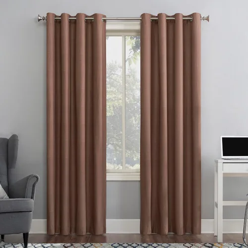 Vista 40 de Sun Zero Columbia - Paquete de 2 paneles de cortinas térmicas con ojales, par, 100 % opacas, ahorro de energía, 50 x 84 pulgadas, azul brumoso Azul