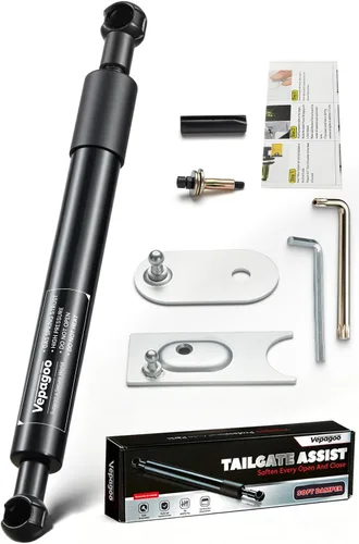 Vista 10 de Kit de amortiguadores de cierre suave para portón trasero Vepagoo para Ford F-150 2004-2014, 2006-2008 Lincoln Mark LT, amortiguadores de elevación