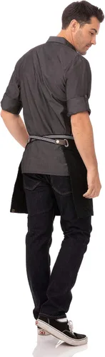 Vista 2 de Chef Works Unisex Berkeley Half Bistro Apron