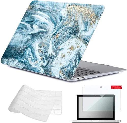 Vista 21 de Se7enline Funda compatible con MacBook Neo de 13 pulgadas 2026 A3404, diseño estético, bonita carcasa rígida femenina, cubierta de teclado
