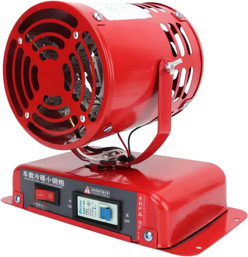 Vista 10 de Descongelador y desempañador portátil para parabrisas de coche - Ventilador de enfriamiento de 1200 W de doble modo con desempañado instantáneo