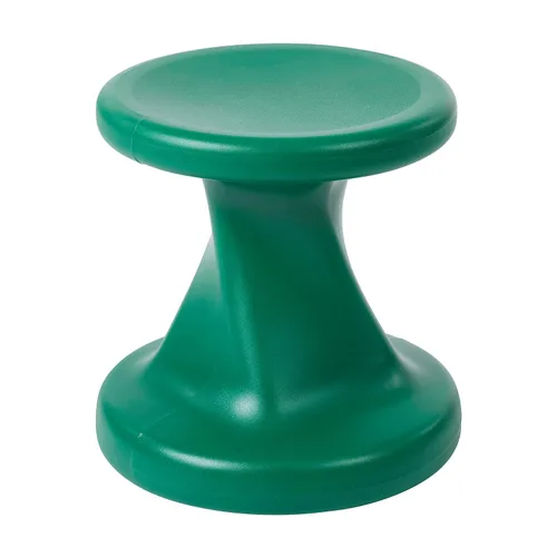 Vista 17 de ECR4Kids Taburete giratorio Wobble, altura del asiento de 14 pulgadas Negro