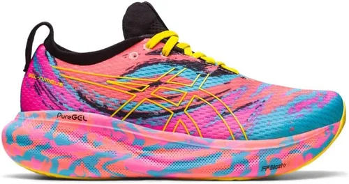 Vista 15 de ASICS Gel-Nimbus 25 Running Mujer Azul Francés/Lila Hint