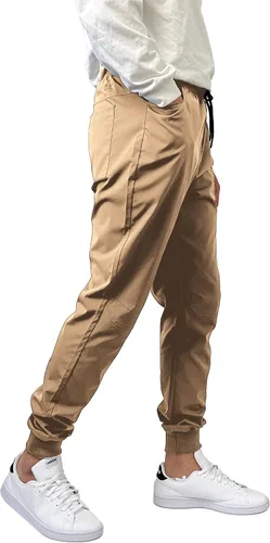 Vista 3 de Southpole Men's Basic Tech Woven Nylon Jogger Pants