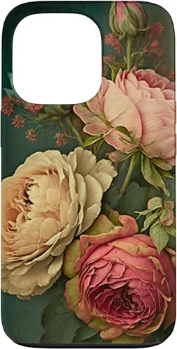 Vista 10 de Boho Shabby Chic Bohemian Roses Vintage Funda con diseño de flores y flores para iPhone 17