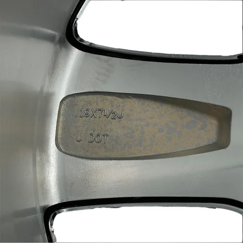 Vista 7 de Juego de 4 ruedas de 19 pulgadas 19 x 7.5 con cubierta cromada para Toyota Highlander 2014-2019 OEM Design Rim de repuesto