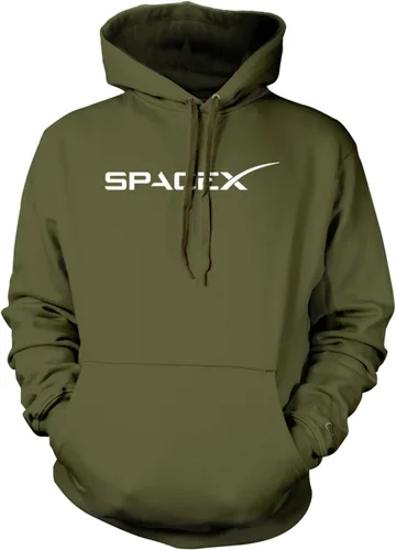 Vista 16 de Tcombo SpaceX - Sudadera unisex con capucha Outer Space Negro