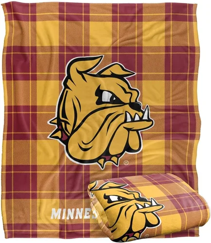 Vista 80 de LOGOVISION St John's University Campus Plaid Spirit Silky Touch Manta súper suave 36 x 58 pulgadas