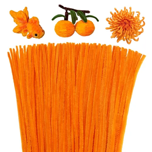 Vista 18 de Giwrmu 200 piezas 20 colores Limpiapipas para Manualidades, Limpiapipas Tallo de Chenilla, Palitos Difusos Suministros para Manualidades