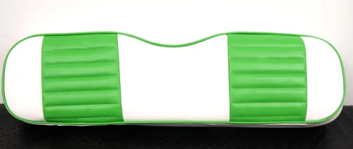 Vista 27 de Cubiertas de asiento delantero para carrito de golf EZGO Medalist, TXT 1994-2013 de Huskey, ajuste personalizado, estilo plisado negro, vinilo