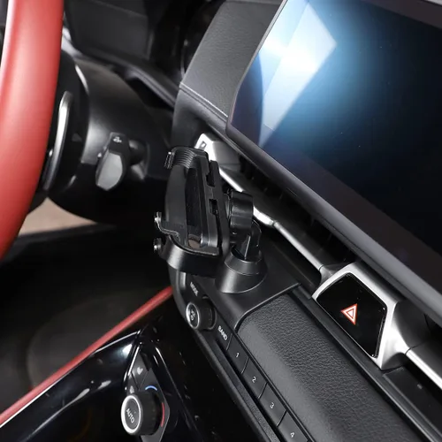 Vista 5 de Soporte de teléfono celular con salida de aire ABS para Toyota Supra GR A90 A91 MK5 2019 2020 2021 2022