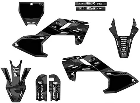 Vista 9 de Kit de base gráfica Mini TC 50 Apache Green Senge 2018-2023 compatible con Husqvarna