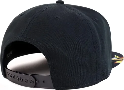 Vista 3 de Gorra de gran tamaño 2XL con estampado floral de hibisco hawaiano