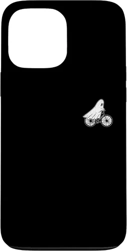 Vista 24 de iPhone 11 Pro Ghost Riding Bicicleta, disfraz de Halloween Ghoul Biker Ciclista caso