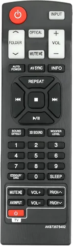 Vista 6 de AKB73575402 Reemplazo de control remoto para LG Sound Bar NB2420A NB2520A NB2530A NB3520A NB3530A NB3730A NB3531A NB3532A S33A1-D Sistema de barra