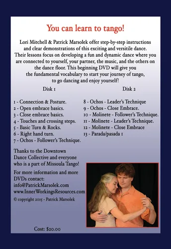 Vista 2 de Argentine Tango - Volume 1 - Fundamentals and Connections