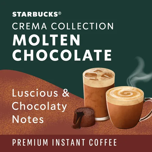 Vista 5 de Starbucks Chocolate fundido instantáneo prémium