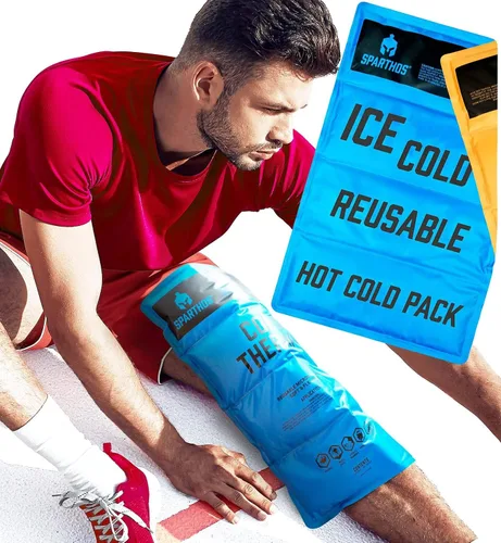 Vista 11 de Sparthos - Bolsas de hielo para lesiones (gel reutilizable en frío caliente)