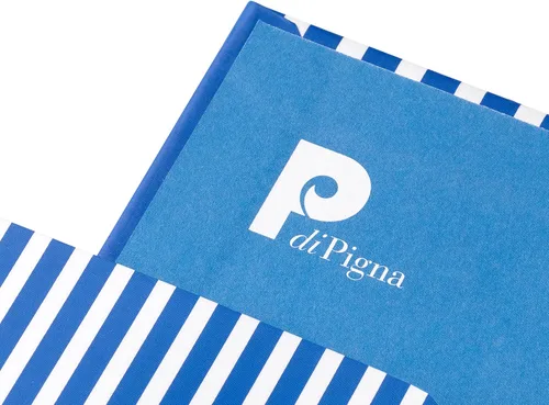 Vista 5 de Bella Copia Blue Midsized Blank Notebook