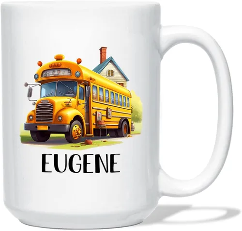 Vista 21 de Taza de café de avión personalizada con nombre de los niños, taza de café de avión personalizada de 11 onzas y 15 onzas, taza de cerámica blanca