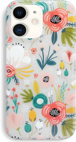 Vista 10 de J.west - Funda compatible con iPhone 12/12 Pro de 6.1 pulgadas, elegante y transparente, con estampado de leopardo y guepardo, diseño nacarado