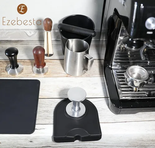 Vista 9 de Prensador de mano espresso de doble cara 51mm y 58mm, doble punta, prensa de café molido barista para máquina portafiltro