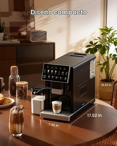 Vista 8 de Máquina de café expreso totalmente automática con espumador