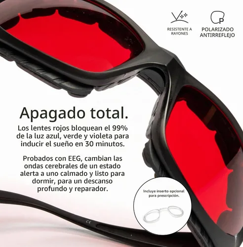 Vista 2 de TrueDark Twilights by Dave Asprey Nighttime Blue Light Blocking Glasses