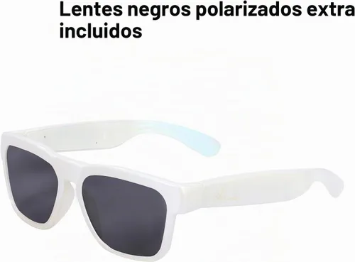 Vista 8 de OhO sunshine Gafas de sol de audio Bluetooth, gafas deportivas ligeras de oído abierto, tiempo de reproducción de 10 horas, resistente al agua