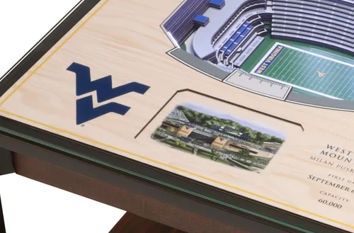 Vista 4 de YouTheFan NCAA - Mesa auxiliar iluminada StadiumView de 25 capas