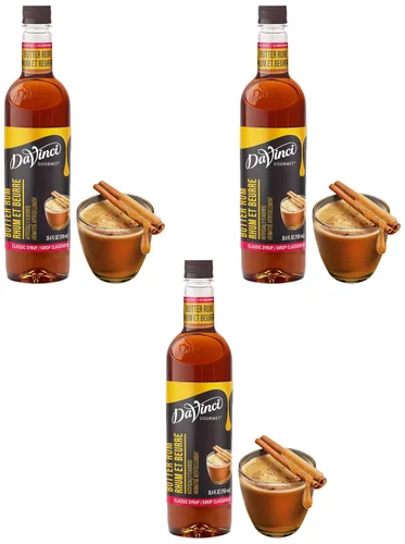 Vista 99 de DaVinci Gourmet Jarabe de azúcar de caña, botella de 25.4 fl oz (paquete de 2)