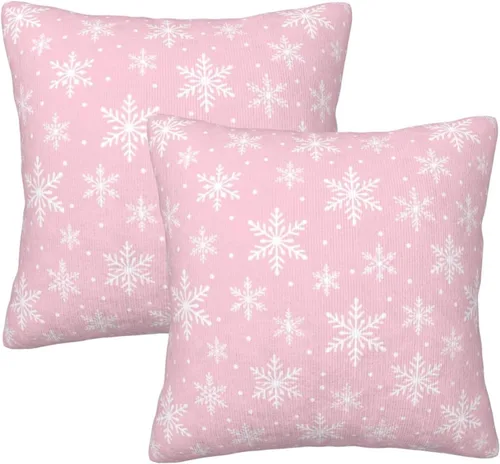 Vista 15 de Perinsto Juego de 2 fundas de almohada decorativas de flores de crisantemo azul, fundas de almohada suaves para sofá, cama, decoración del hogar, 16