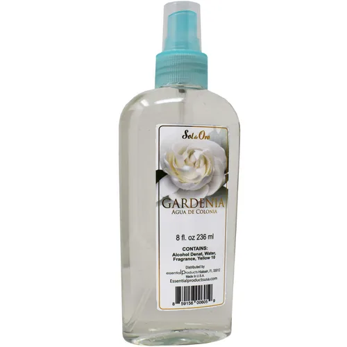 Vista 2 de Sol de Oro Splash Colonia Gardenia 8 oz