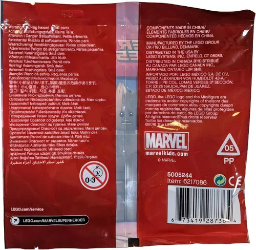 Vista 2 de Lego Marvel Avengers Infinity War Teen Groot Llavero Polybag Nuevo