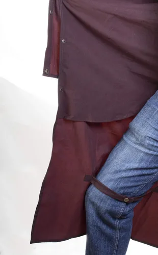 Vista 5 de New Outback Brown Western oilskin impermeable Australiano plumero Escudo