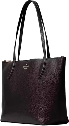 Vista 3 de Kate Spade New York Bolso tote Harlow de piel granulada con cremallera para mujer