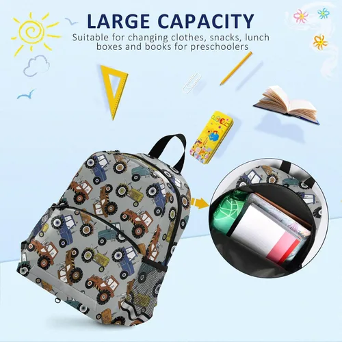 Vista 5 de Mochilas para niños, TRACTOR, Mochilas Daypack