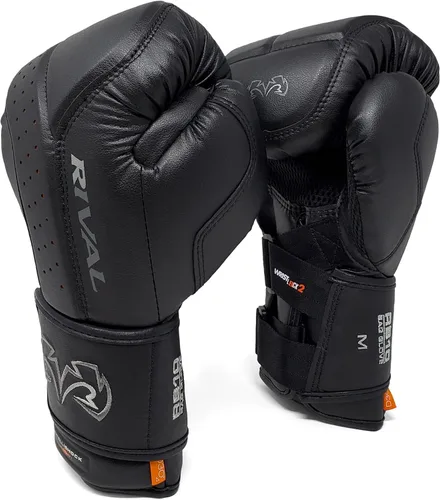 Vista 3 de RIVAL Boxing RB10 Intelli-Shock - Guantes para bolsa, cierre de gancho y bucle, ajuste ergonómico, 1.25 pulgadas de espuma de celda cerrada para uso