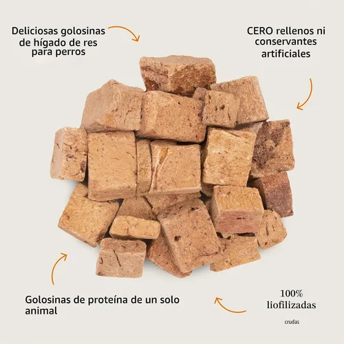 Vista 2 de ULTIMATE PET NUTRITION Nutra Bites Golosinas liofilizadas para perros