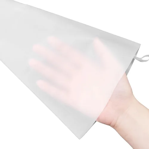 Vista 9 de Pastry Tek - Juego de 4 bolsas de glaseado reutilizables, duraderas, juego de bolsas de repostería de silicona blanca, anti estallido, para decorar