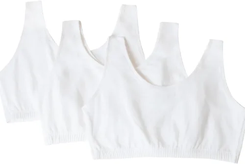 Vista 15 de Fruit of the Loom - Sujetadores deportivos estilo camiseta para mujer (paquete múltiple)