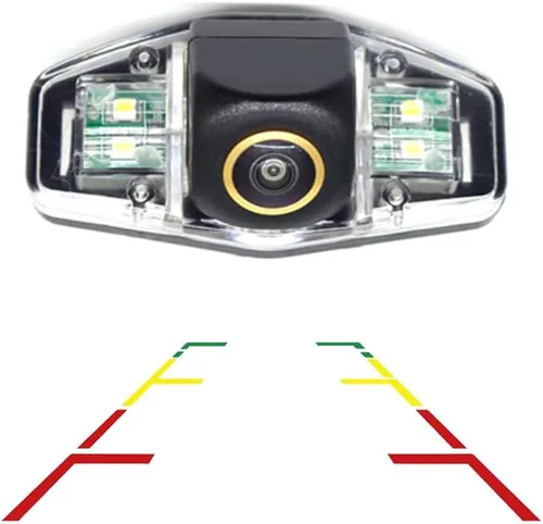 Vista 14 de Vlicevrn HD Fisheye - Cámara de visión trasera para vehículo, línea de estacionamiento fija, visión nocturna, cámara de estacionamiento de respaldo
