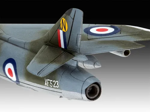 Vista 4 de Revell 03833 Hawker Hunter FGA.9 1:144 Escala sin construir/sin pintar Kit de modelo de plástico